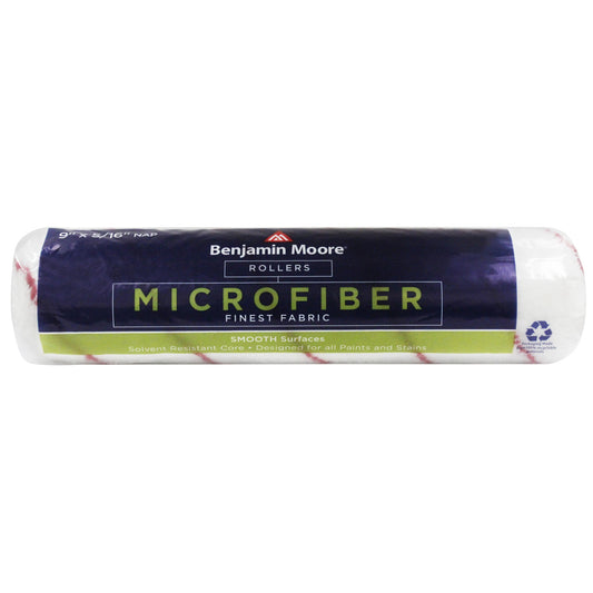 9” X 5/16” Microfiber Roller Cover