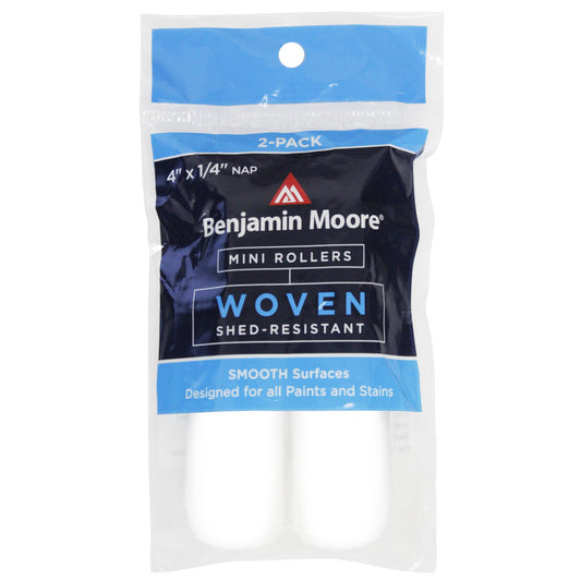2PK 4" X 1/4" Woven Mini Roller Covers