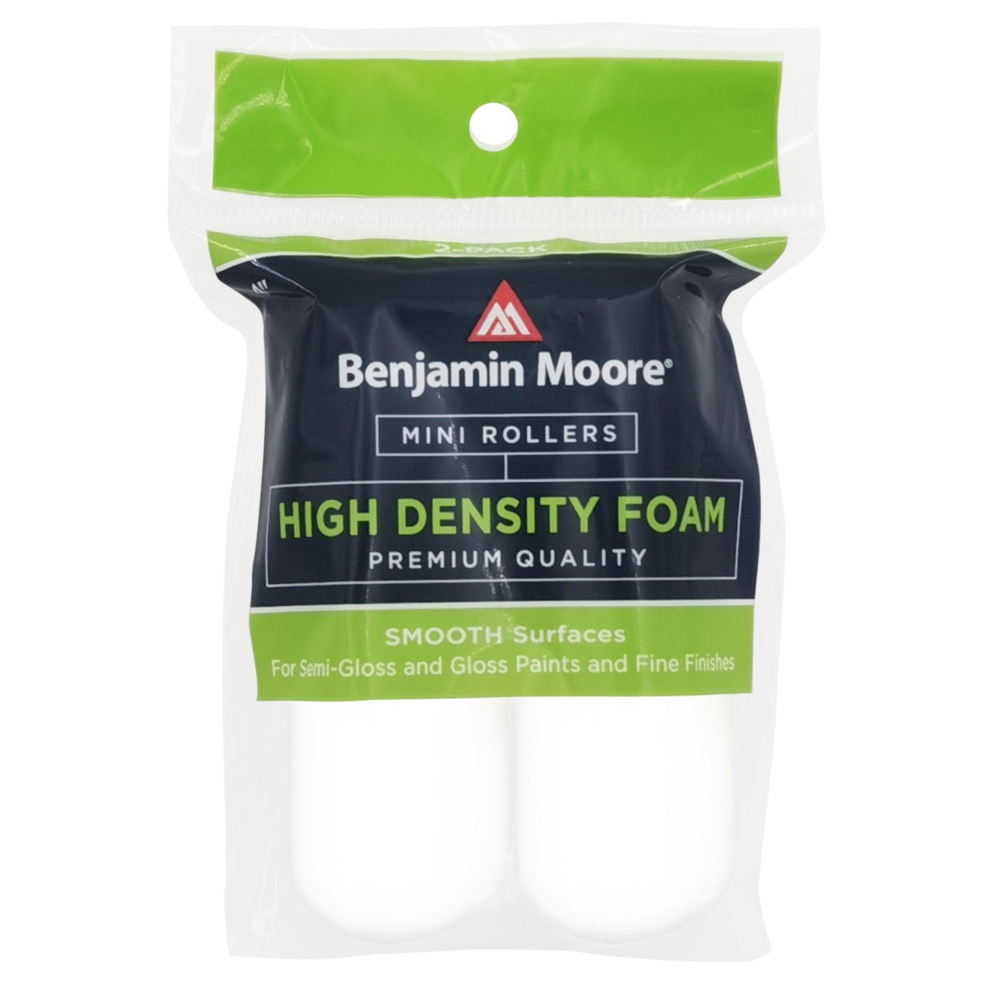 2PK 4" High Density Foam Mini Rollers