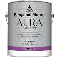 Aura Bath & Spa Waterborne Interior Paint - Matte Finish 0532